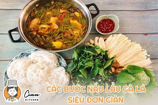 Thực hiện theo các bước để có một nồi lẩu thật ngon