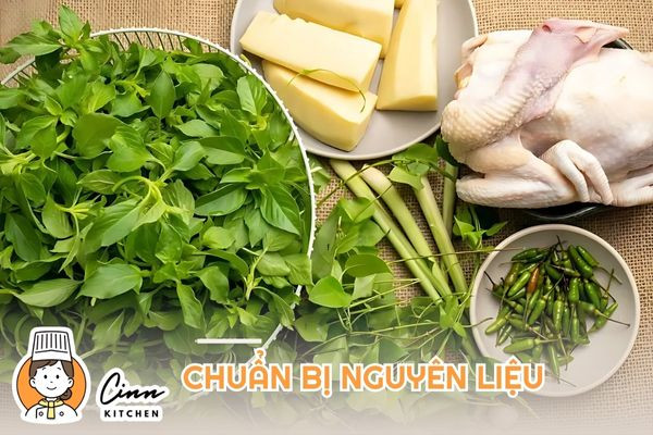 Cần chuẩn bị đầy đủ những nguyên liệu trước khi nấu